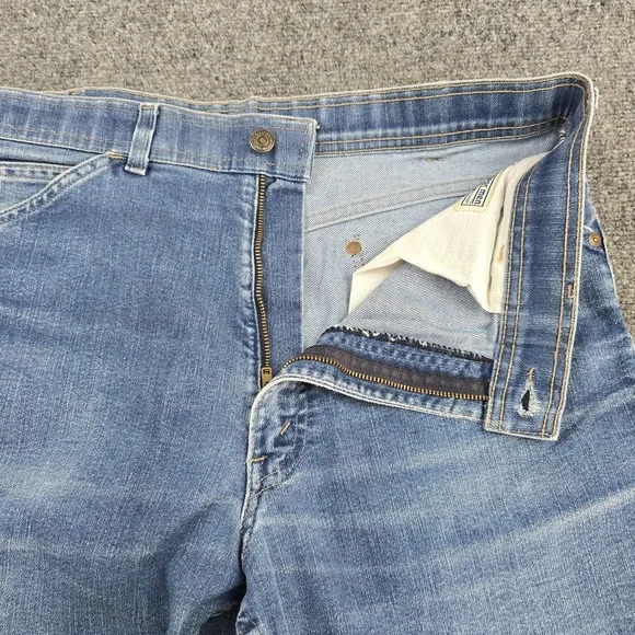 Vintage Levi's Orange Tab Jeans 1983 USA 34x29 Lightweight Denim Men - Picture 5 of 12